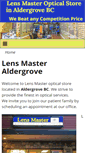 Mobile Screenshot of lensmasterbc.com